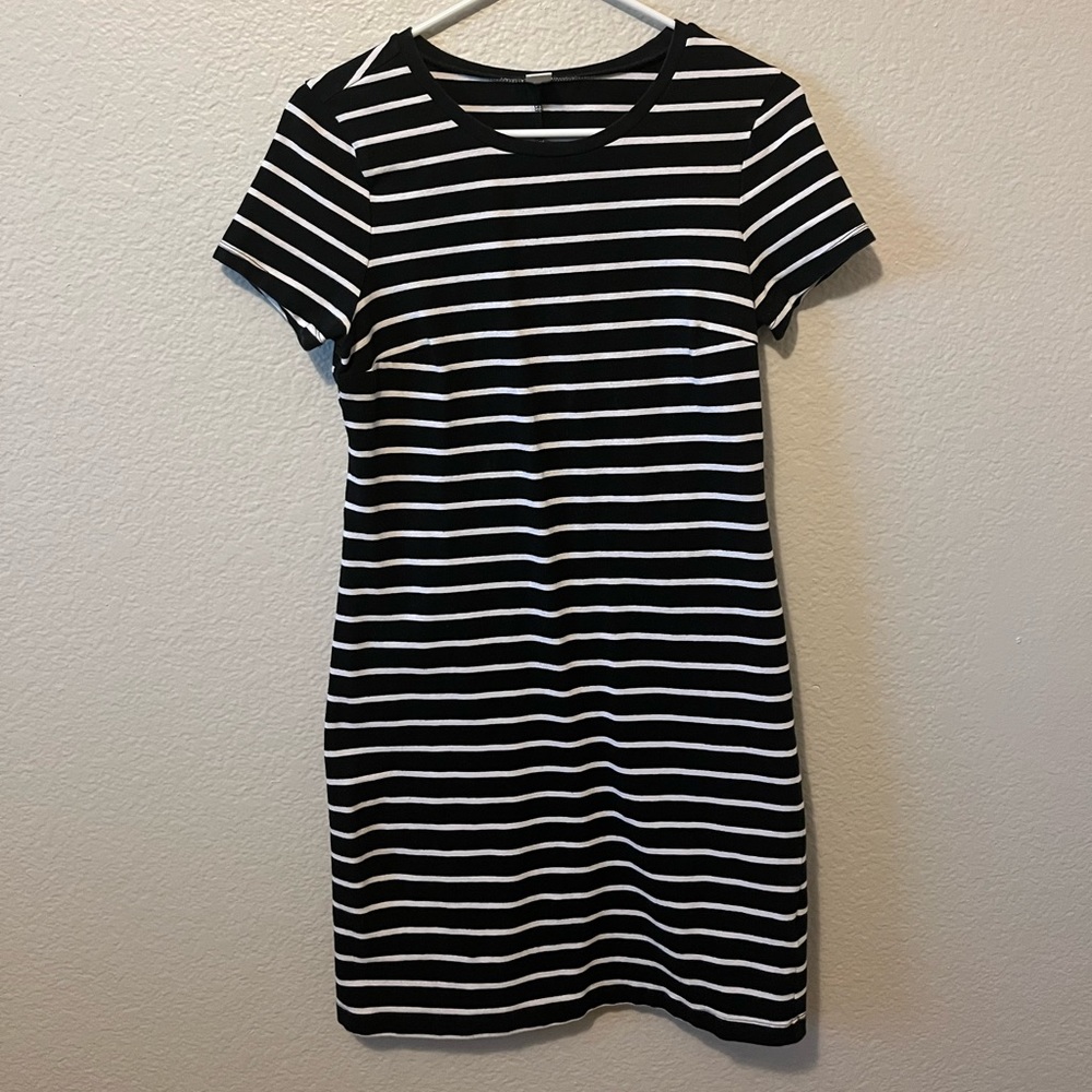 Striped T-shirt Dress